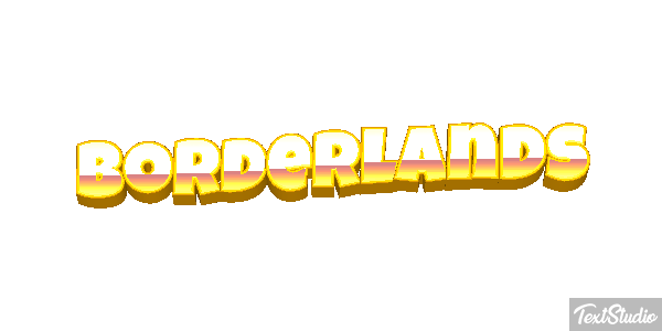 Borderlands Efecto de texto