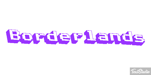 Borderlands Efecto de texto