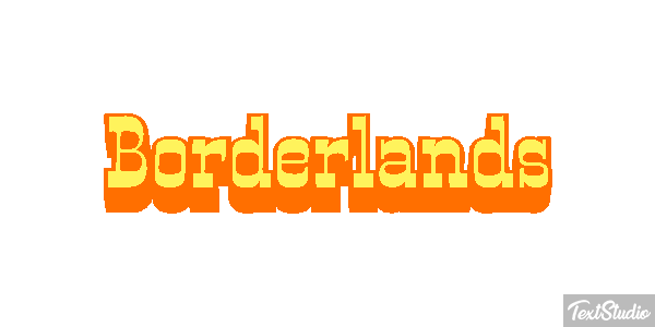 Borderlands Efecto de texto