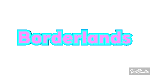 Borderlands Efecto de texto