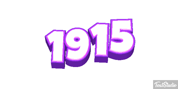 1915 Efeito do texto