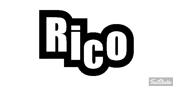 Rico Effet de texte