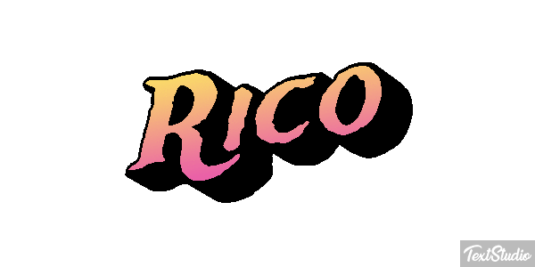 Rico Effet de texte
