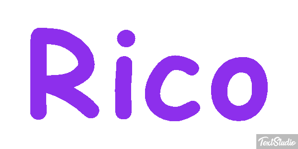 Rico Effet de texte