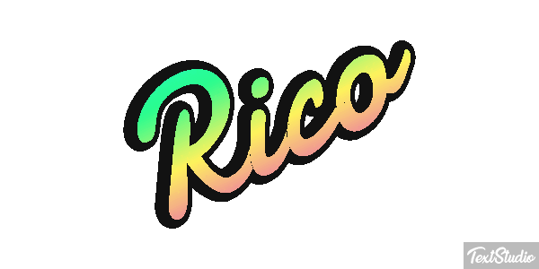 Rico Effet de texte