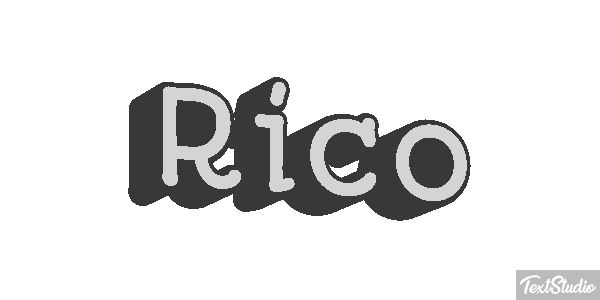 Rico Effet de texte