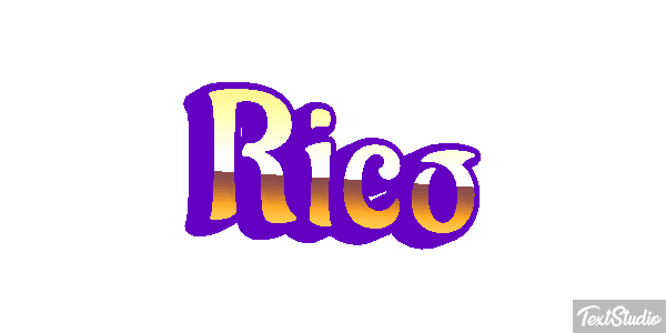 Rico Effet de texte