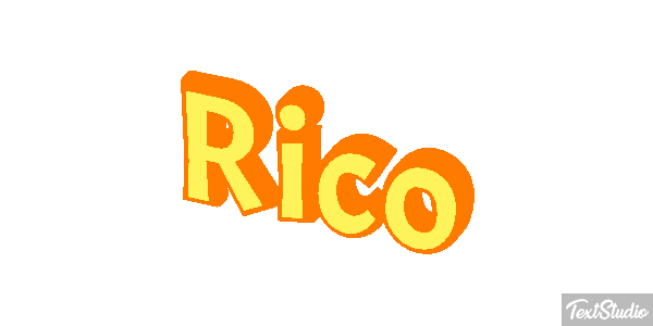 Rico Effet de texte