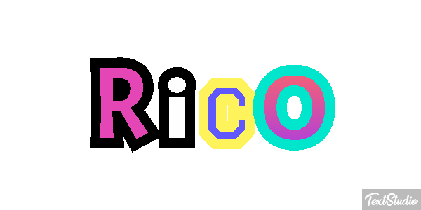 Rico Effet de texte