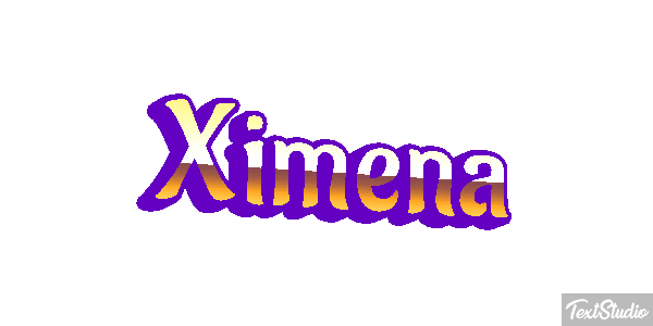 Ximena Text effect