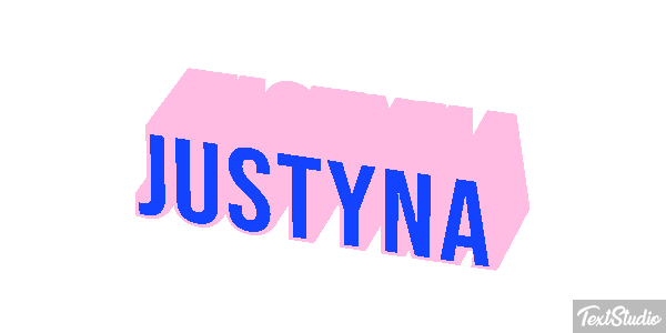 Justyna Efekt tekstowy