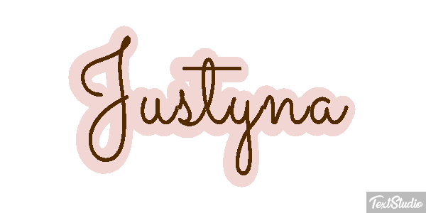 Justyna Efekt tekstowy