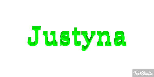 Justyna Efekt tekstowy