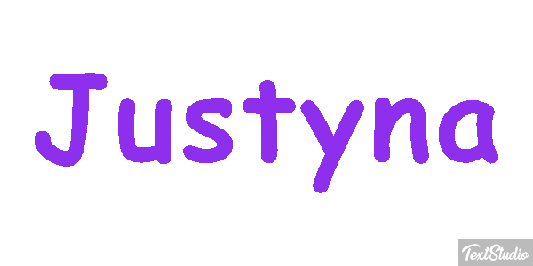 Justyna Efekt tekstowy