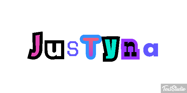 Justyna Efekt tekstowy