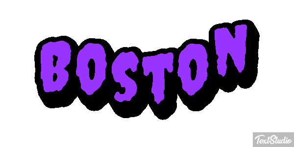 Boston Text effect