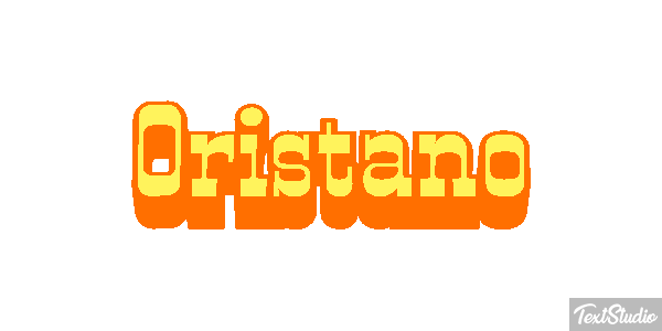 Oristano Efekt tekstowy