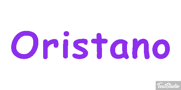 Oristano Efekt tekstowy