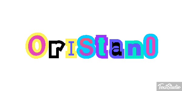Oristano Efekt tekstowy