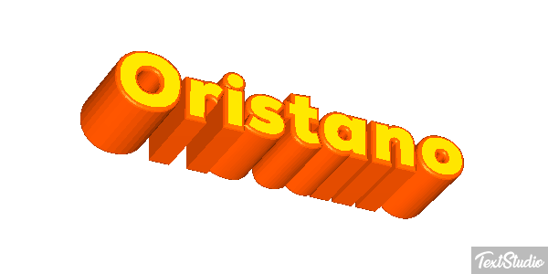 Oristano Efekt tekstowy