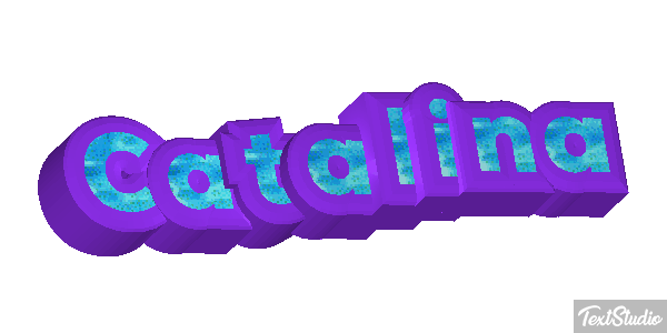 Catalina Текстовый эффект