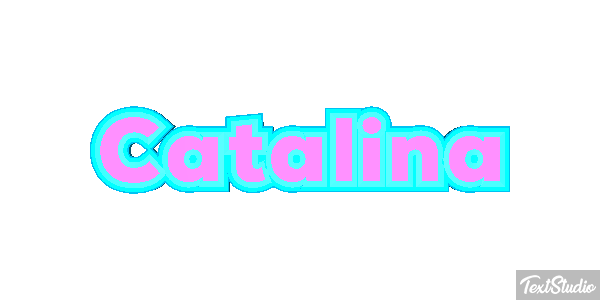 Catalina Текстовый эффект