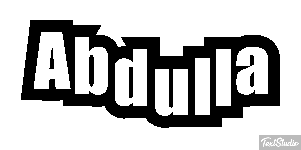 Abdulla Texteffekt