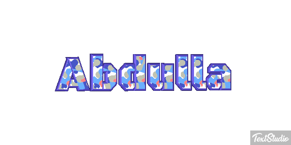 Abdulla Texteffekt