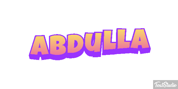 Abdulla Texteffekt