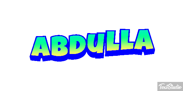 Abdulla Texteffekt