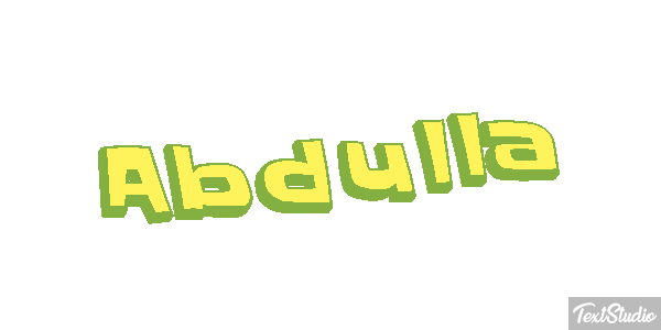 Abdulla Texteffekt