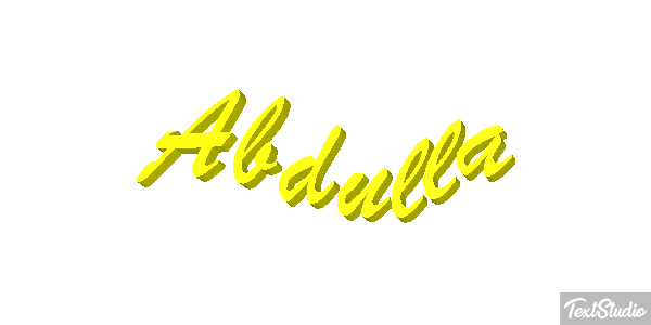 Abdulla Texteffekt