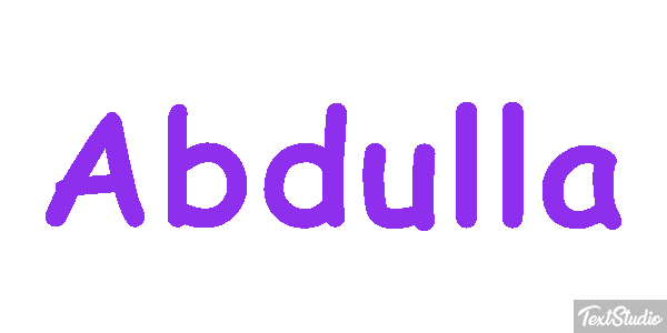Abdulla Texteffekt