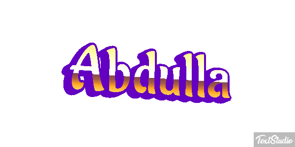 Abdulla Texteffekt