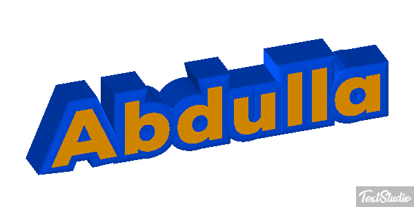 Abdulla Texteffekt