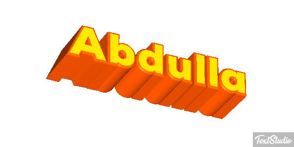 Abdulla Texteffekt