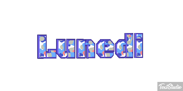 Lunedì Text effect