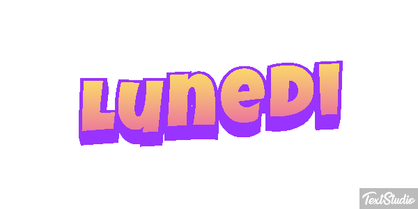 Lunedì Text effect