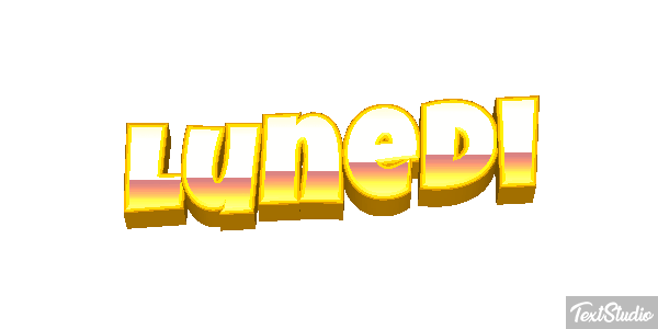 Lunedì Text effect