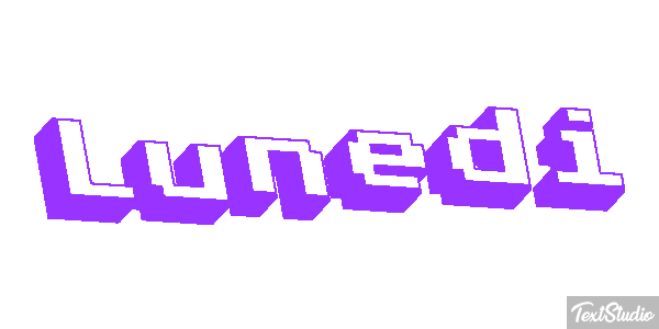 Lunedì Text effect