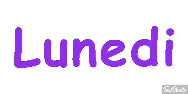 Lunedì Text effect
