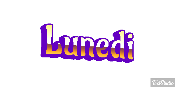 Lunedì Text effect