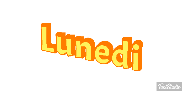 Lunedì Text effect