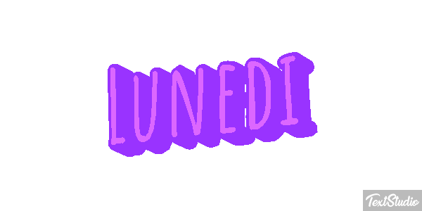 Lunedì Text effect