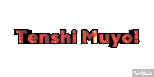 Tenshi Muyo! Effetto testo