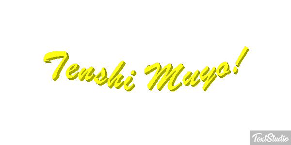 Tenshi Muyo! Effetto testo