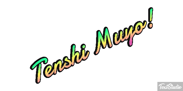 Tenshi Muyo! Effetto testo