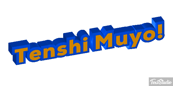 Tenshi Muyo! Effetto testo