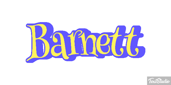 Barnett Text effect