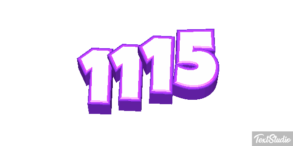 1115 Text effect